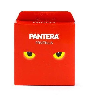 Pantera Frutilla Preservativos - Caja de 3 unidades